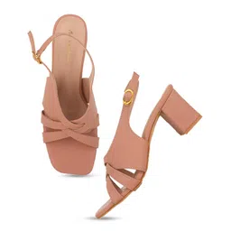 Mast & Harbour Strappy Block Heels Sandals image 2