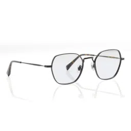 Shisen Fox Black Geometric Unisex Eye Frames image 2