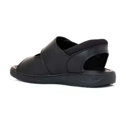 Khadim Men's Black Back Strap Sandals image 5