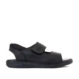 Khadim Men's Black Back Strap Sandals image 1
