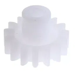 RS PRO POM 15 Teeth Spur Gear, 0.8 Module, 3 mm Bore Dia, 12 mm Pitch Dia, 6 mm Hub Dia 5217247-picture-10