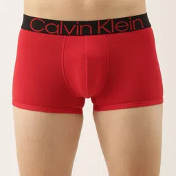 Calvin Klein Underwear Men Red Solid Trunks NB2682XU9-picture-35