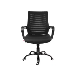 Rose Elite Mesh Mid-Back Ergonomic Revolving Chair for Conference, Meeting Room and Office Black-picture-24