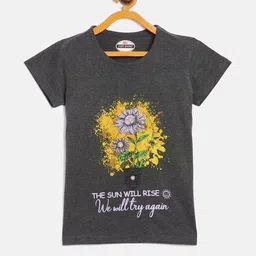 Fort Divine girls Flowers printed top D.GREY-picture-20