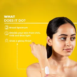 DermaBay SPF 50 PA++++ Invisible Glowy Finish Sunscreen- 30 ml image 4