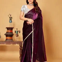 VRAGI Sequinned Maheshwari Saree-picture-14