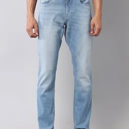 U.S. Polo Assn. Denim Co. Vintage Men Slim Fit Mid-Rise Light Fade Jeans-image-60