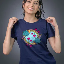Tedhi Medhi Family Women Printed T-shirt-picture-30