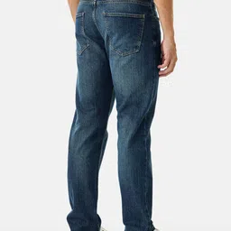 Snitch Men Relaxed Fit Mid-Rise Light Fade Stretchable Jeans image 2