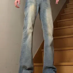 StyleCast x Revolte Men Light Fade Stretchable Jeans image 2