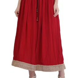 Exotic India Flared Maxi Ethnic Skirt-picture-38