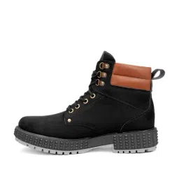 Bacca Bucci Black Derby Boots image 3