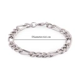 The Bro Code Silver Plated Link Bracelet For Men image 3