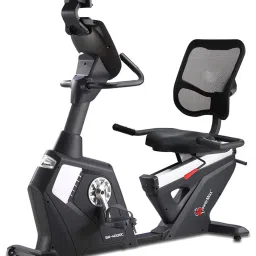 PowerMax Fitness BR-4000C Recumbent Bike (Black) image 3