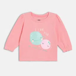 Miniklub Girls Multicolor Knitted Regular Fit Printed Top - Pack of 2 image 4