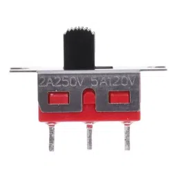 RS PRO Panel Mount Slide Switch SPDT Latching 5 A at the rate of 28 V DC Top, 7347312 image 3