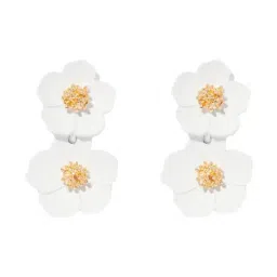 Forever New Sammy Camy Flower Earrings-image-1