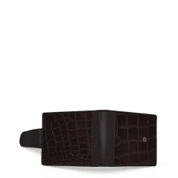 Teakwood Leathers Brown Casual Leather Bi-Fold Wallet For Men image 3