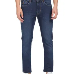 U.S. Polo Assn. Blue Cotton Slim fit Solid Jeans-picture-20