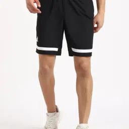 adidas Black Regular Fit Shorts-image-38