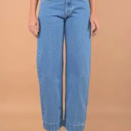 Crimsoune Club Blue Straight Fit Mid Rise Jeans-image-53