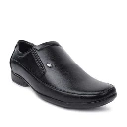 Action Men's Black Formal Slip-ons image 3