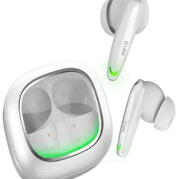 Truke Btg Crystal With 68Hrs Battery, Rgb Leds, Dual Pairing, 4Mic Enc (Pearlwhite, True Wireless) image 3