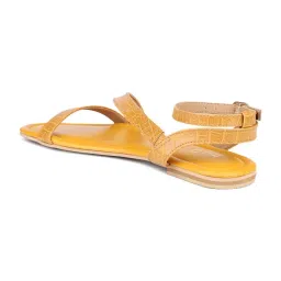 Inc.5 Women's Mustard Ankle Strap Sandals image 5