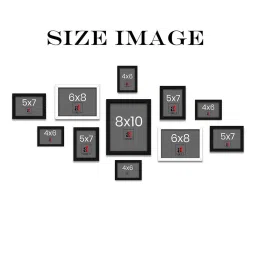 Art Street Black Synthetic Large Collage Wall Photo Frame - Set of 11 image 3