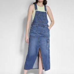 American Eagle Outfitters Blue Cotton Shift Dress-picture-44