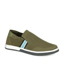 ID Men's Olive Casual Loafers image 3