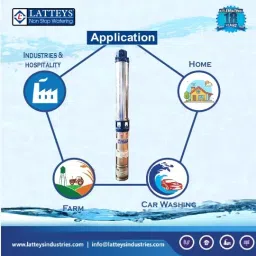 Latteys FGV4-0555 1.5 HP Single Phase Submersible Pump image 2