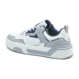 Asian Men's MOJO-07 White & Black Sneakers image 5