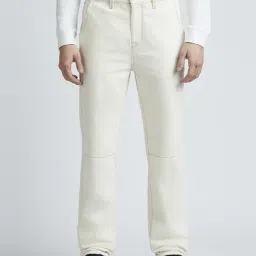 Pepe Jeans White Straight Fit Jeans-image-71