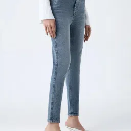 nuon women Nuon by Westside Blue Slim-Fit High-Rise Jeans-picture-40