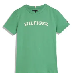Tommy Hilfiger Kids Coastal Green Logo Regular Fit T-Shirt-picture-32