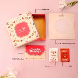 Voylla Auspicious OM Rakhi image 5