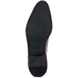 Khadim Men's Brown Derby Shoes image 4