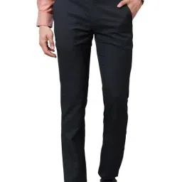 Raymond Grey Slim Fit Trousers-picture-38