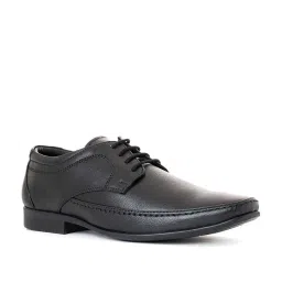 Khadim Men's Black Derby Shoes image 2