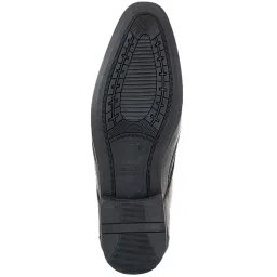 Khadim Men's Black Derby Shoes image 4