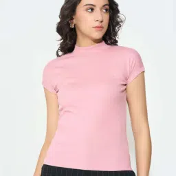 Honey By Pantaloons Pink Slim Fit T-Shirt-picture-37