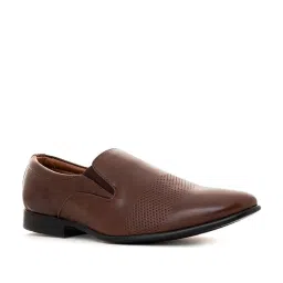 Khadim Men's Brown Formal Loafers image 2