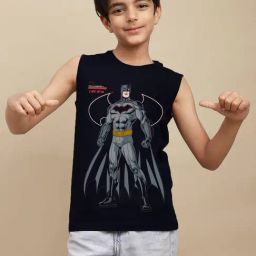 Kidsville Batman Printed Vest For Boys-picture-6