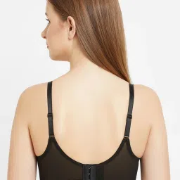 Wacoal Black Under Wired Padded Plunge Bra image 2