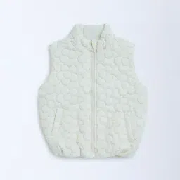 HOP Kids by Westside Off-White Floral Design Puffer Jacket-picture-48