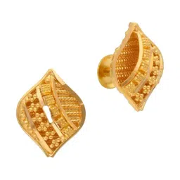 Malabar Gold and Diamonds 22k (916) Yellow Gold Earring for Women-picture-20