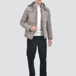 U.S. Polo Assn. Brown Polyester Solid Regular Fit Jacket image 5