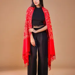 SWI Stylish Women Embroidered Stole image 3