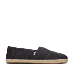 TOMS Men's Alpargata Rope Ink Black Espadrille Shoes image 1